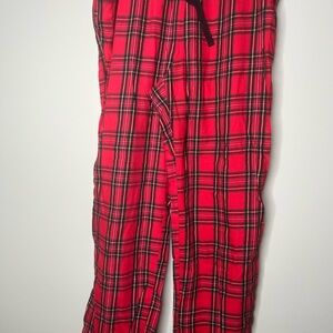 Victoria's Secret Red Plaid Pants